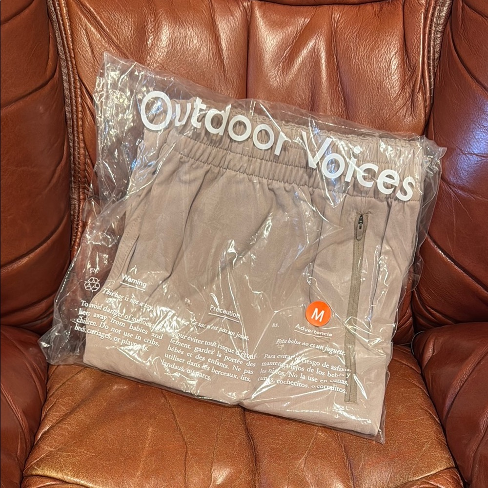 NWT Outdoor Voices Rectrek Pant in Mocha